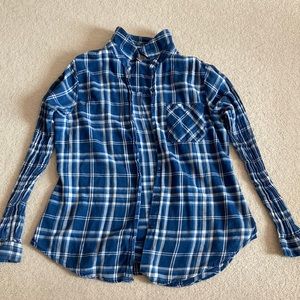 Falls Creek Blue Flannel Size L